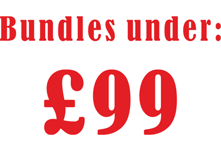 Bundles under £99+vat