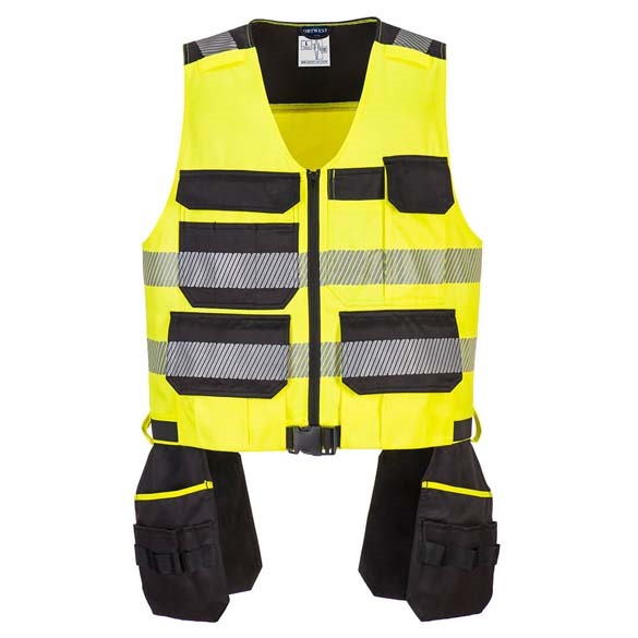 PW3 Hi-Vis Class 1 Tool Vest