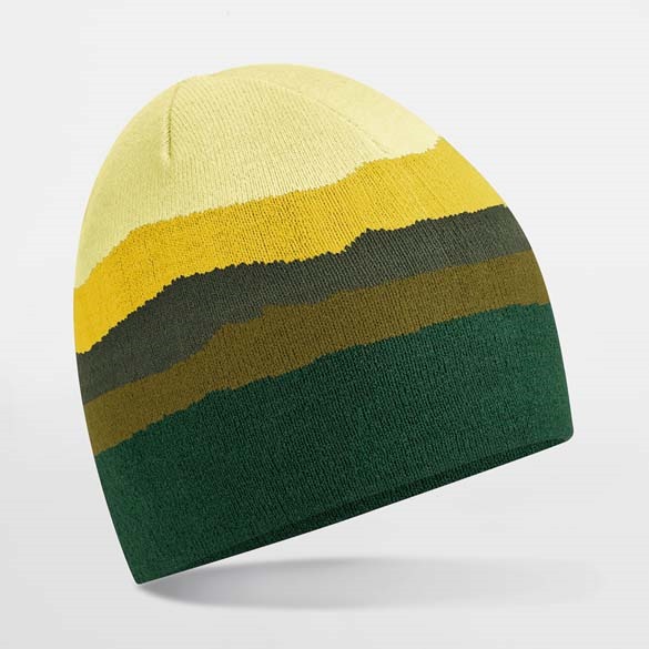 Mountain peaks pull-on beanie