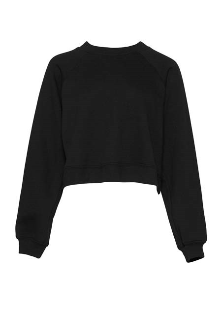 Women&#39;s raglan pullover fleece