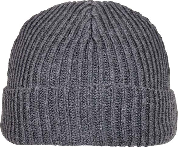 Recycled yarn fisherman beanie