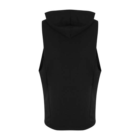 Urban sleeveless muscle hoodie