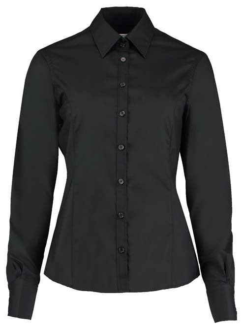 Business blouse long-sleeved (tailored fit)