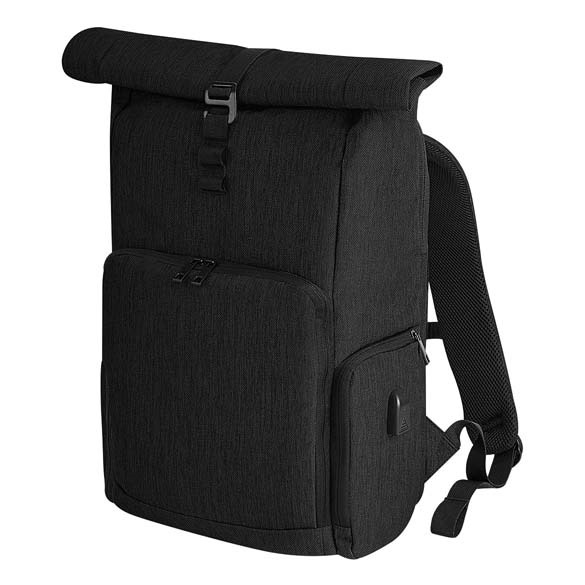 Q-Tech charge roll-top backpack