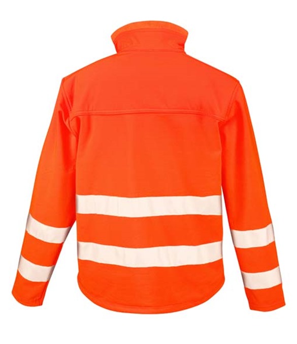 High-viz softshell jacket