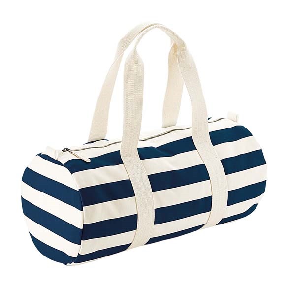 Nautical barrel bag